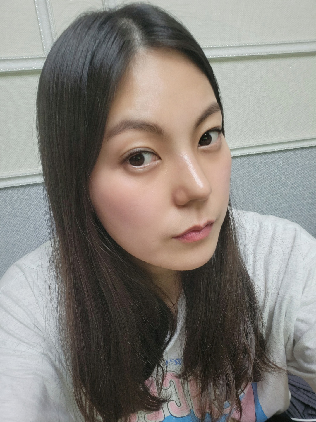 당당히 크게 웃을 수 있어 넘 행복해요