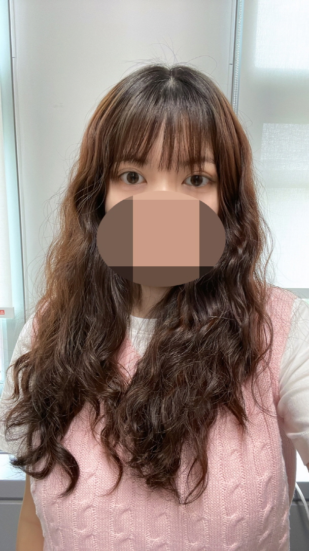 진한가 싶어 걱정 했는데 붓기가 빠질 수록 점점 마음에 들어요!