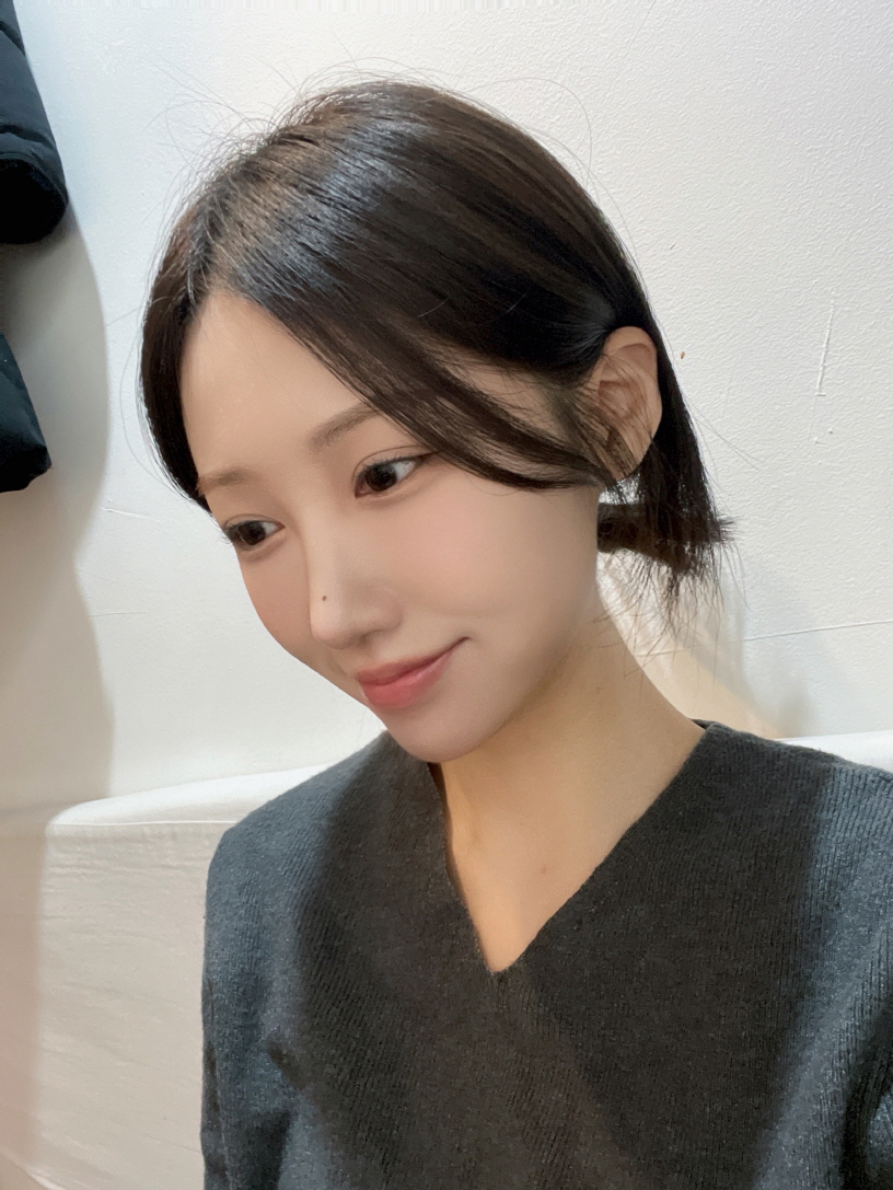 코 이쁘단 소리 듣고 있으니 행복해요 ㅎㅎ