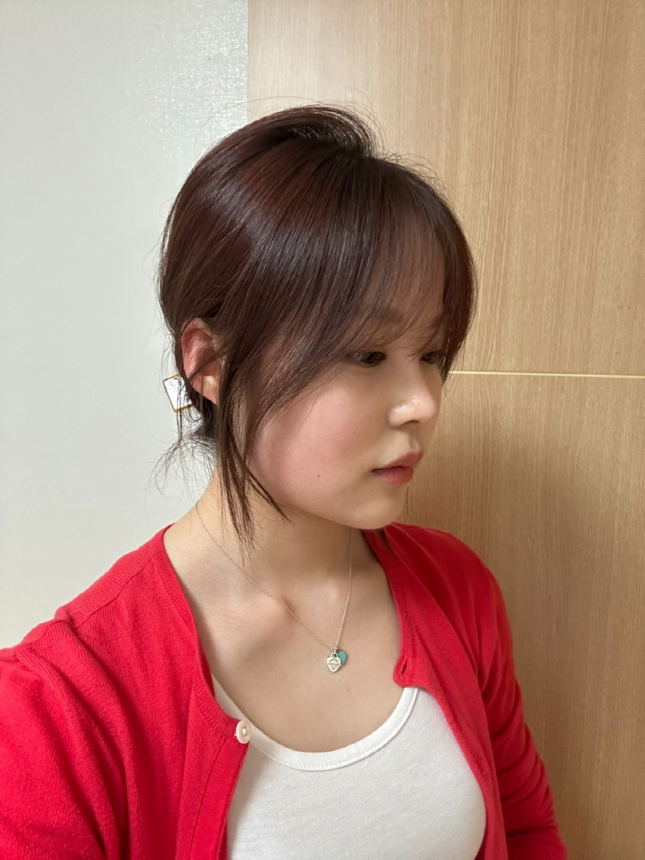 자연스럽고 이쁘다고 다들 부러워해용 ㅎㅎ
